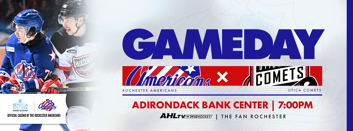 AMERKS AIM FOR WEEKEND SWEEP IN UTICA