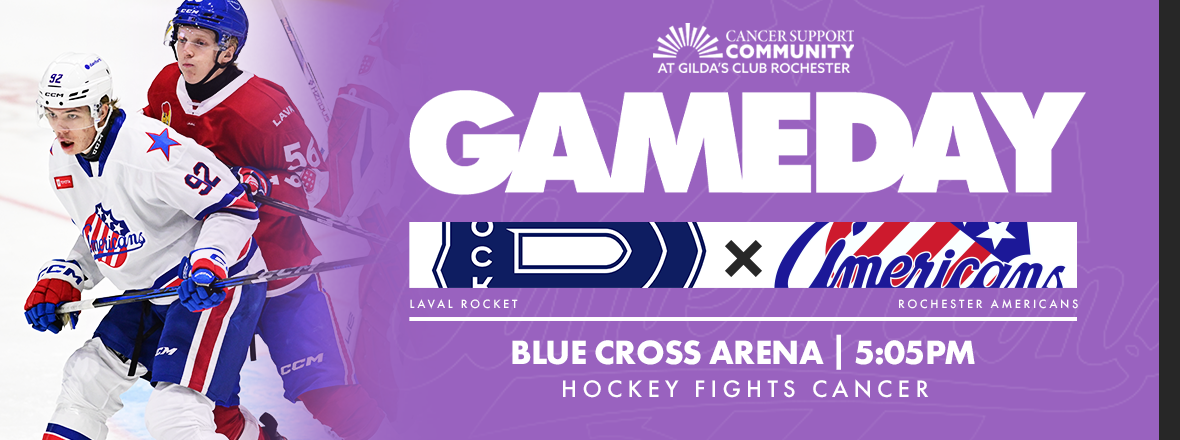 AMERKS HOST ROCKET ON HOCKEY FIGHTS CANCER NIGHT 