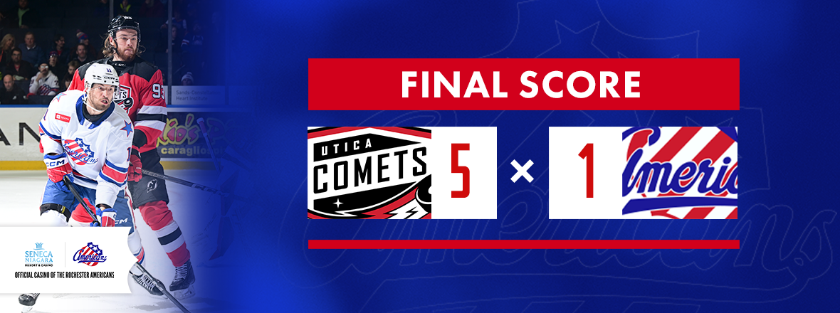 AMERKS TRIPPED UP BY COMETS