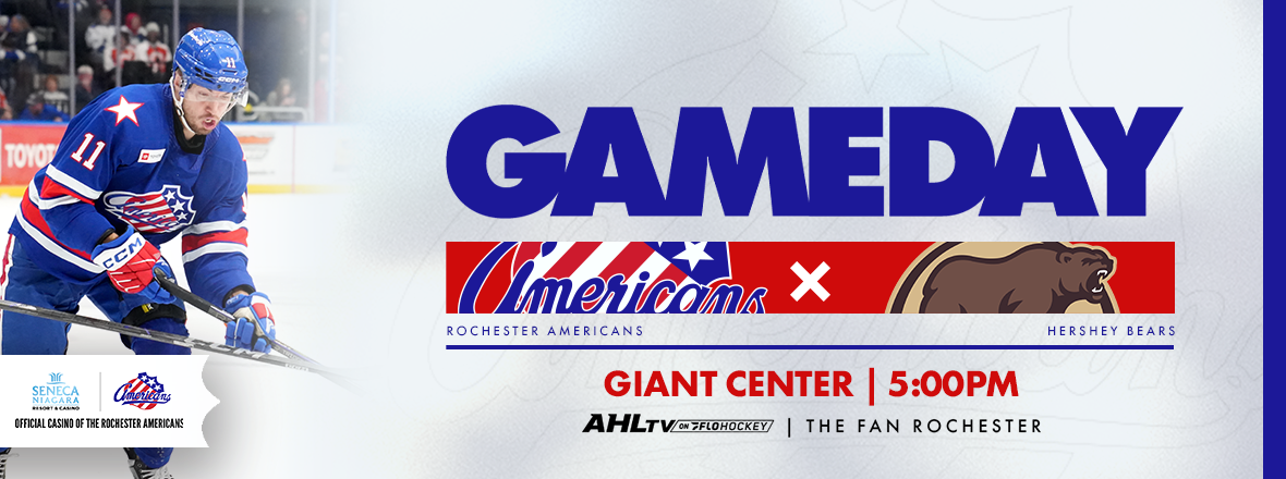 AMERKS WRAP UP WEEKEND WITH SHOWDOWN IN HERSHEY 