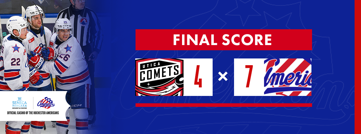 AMERKS TOPPLE COMETS TO EXTEND HOME POINTS STREAK 