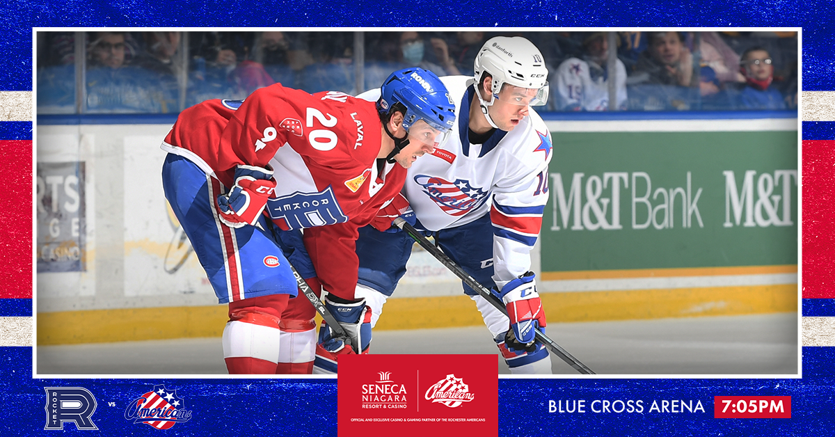 GAME PREVIEW: AMERKS WELCOME BACK ROCKET TONIGHT | Rochester Americans