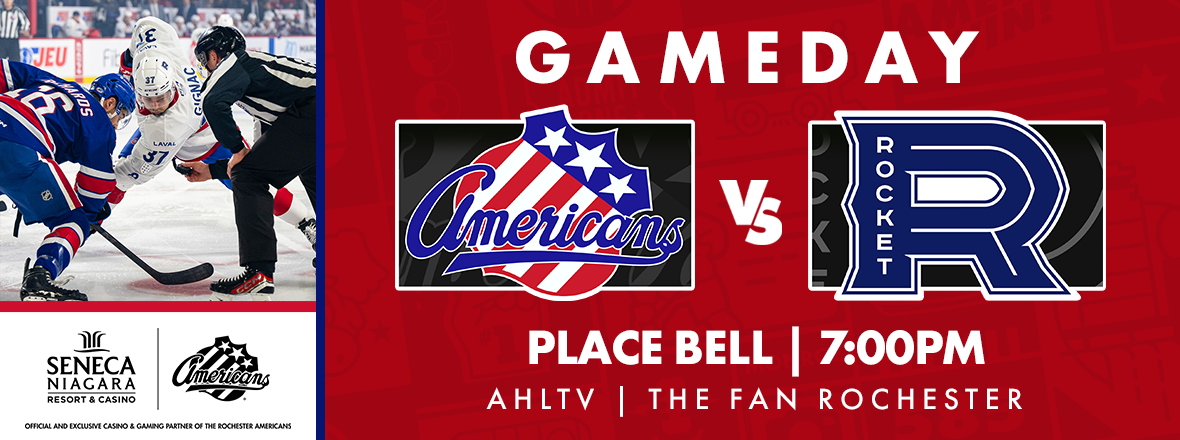 AMERKS LOOK FOR THIRD STRAIGHT WIN TONIGHT IN REMATCH WITH ROCKET
