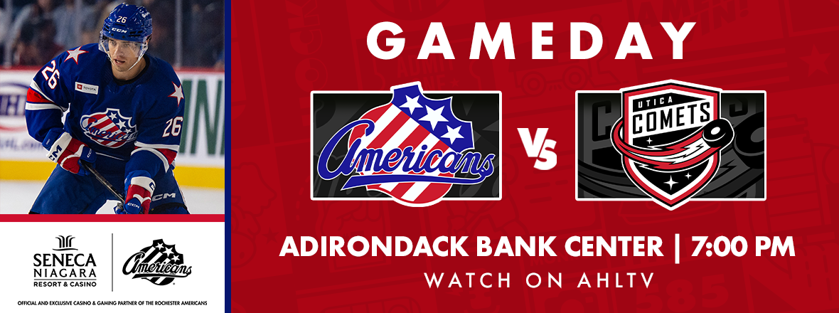 AMERKS CLOSE OUT 2023 TONIGHT IN UTICA
