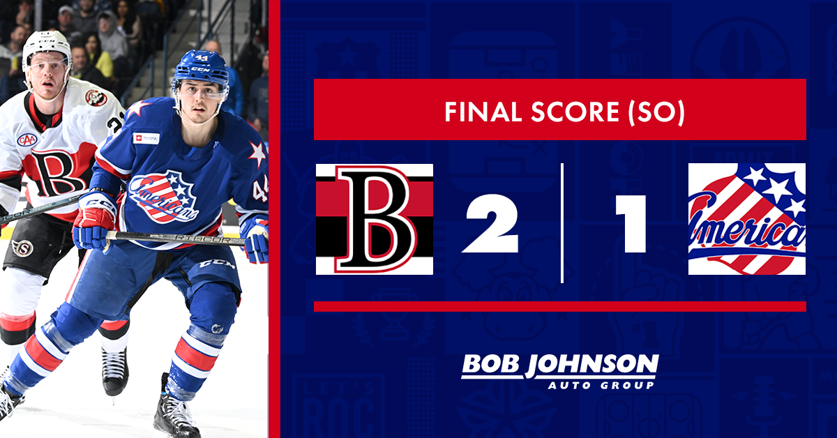 SENATORS RALLY IN THIRD FOR SHOOTOUT WIN OVER AMERKS | Rochester Americans