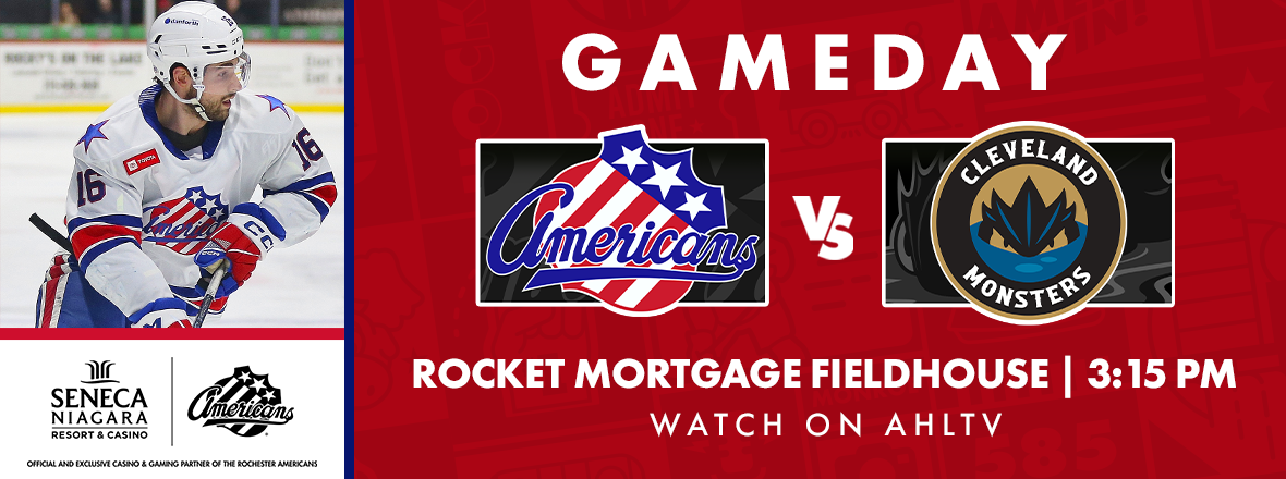 AMERKS, MONSTERS OPEN HOME-AND-HOME SERIES TODAY IN CLEVELAND