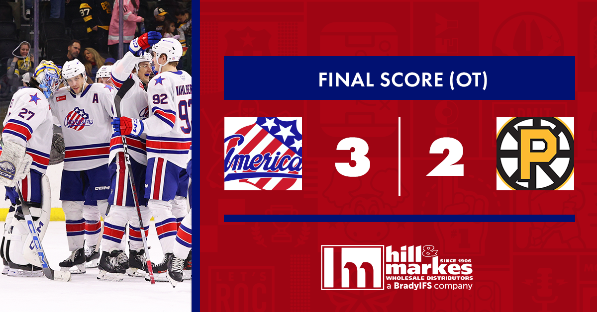 MERSCH’S 400TH PRO POINT LEADS AMERKS PAST BRUINS IN OVERTIME ...