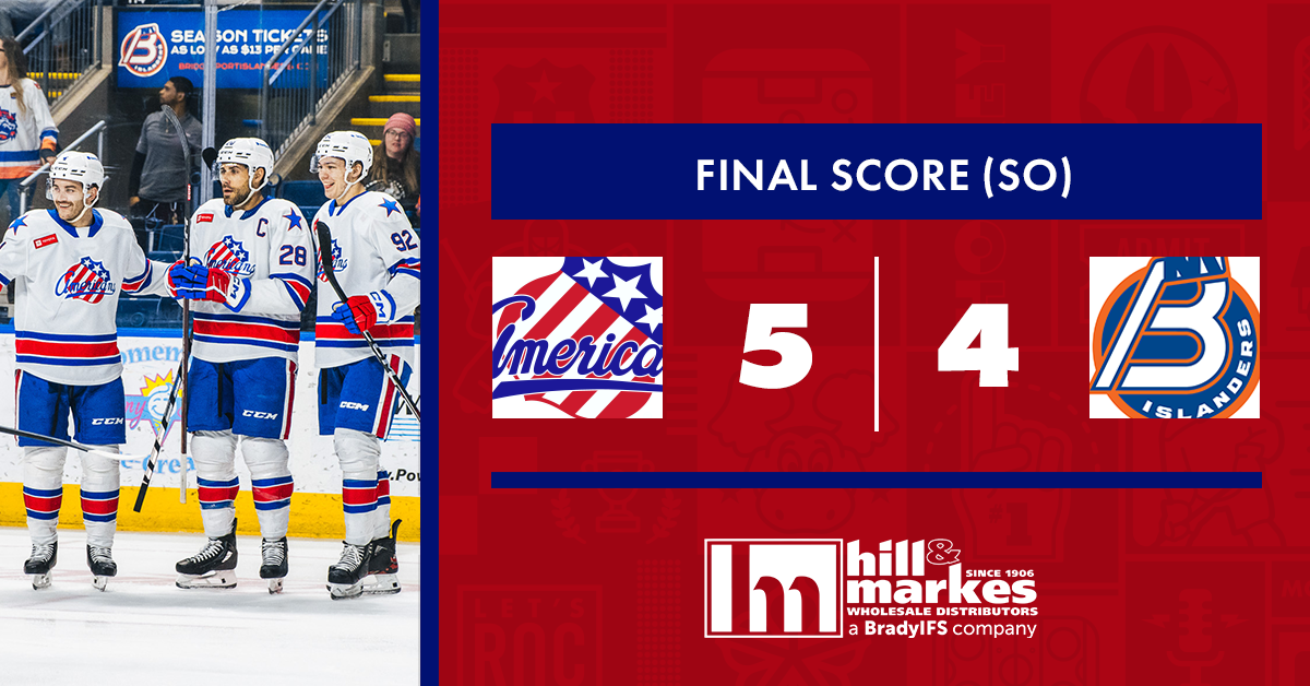 AMERKS OUTLAST ISLANDERS IN SHOOTOUT FOR SIXTH STRAIGHT WIN | Rochester ...