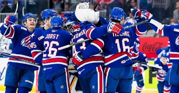 AMERKS TOP FIRST-PLACE MARLIES IN SHOOTOUT