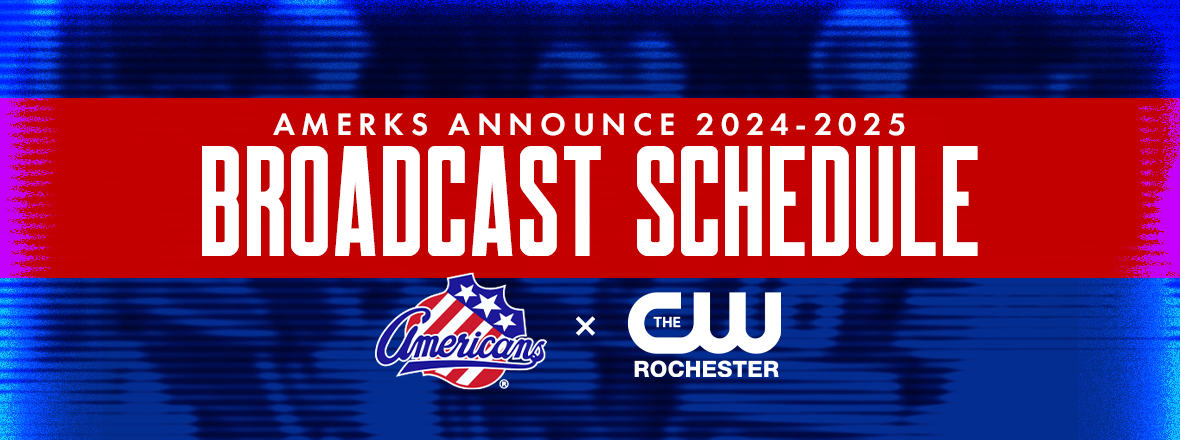 AMERKS ANNOUNCE BROADCAST SCHEDULE FOR 2024-25 SEASON