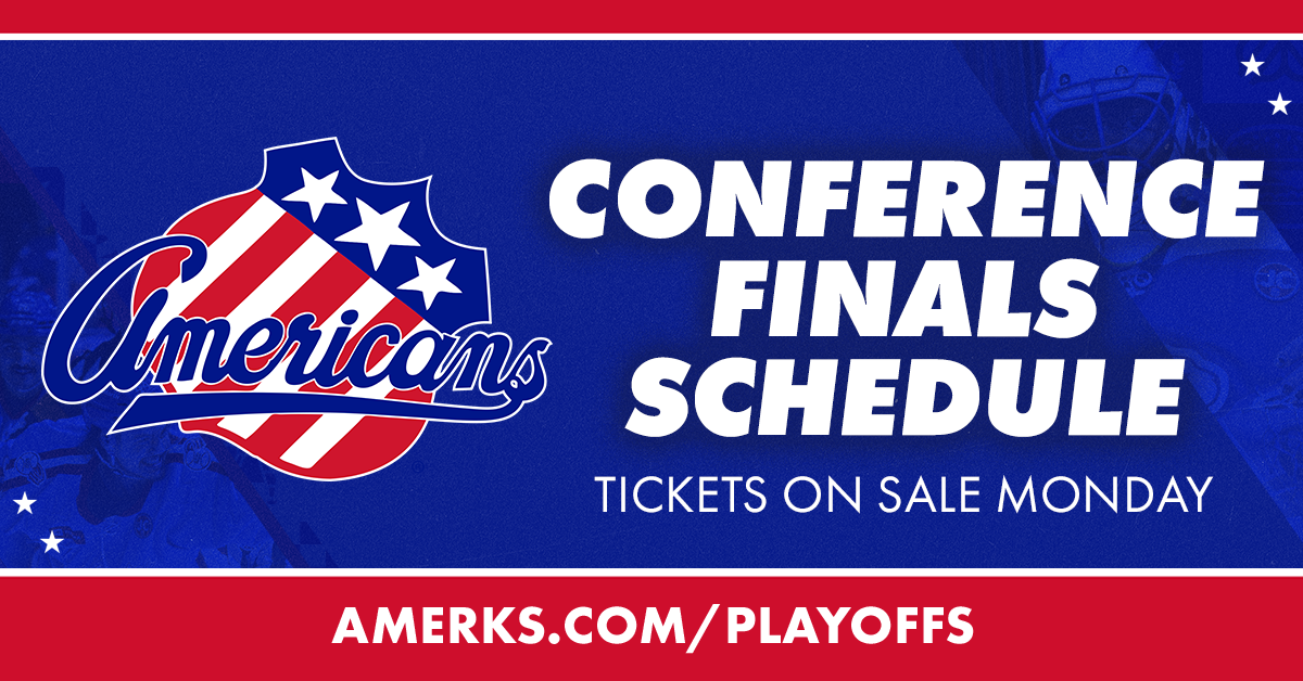 AMERKS TO FACE HERSHEY IN EASTERN CONFERENCE FINALS OF 2023 CALDER CUP