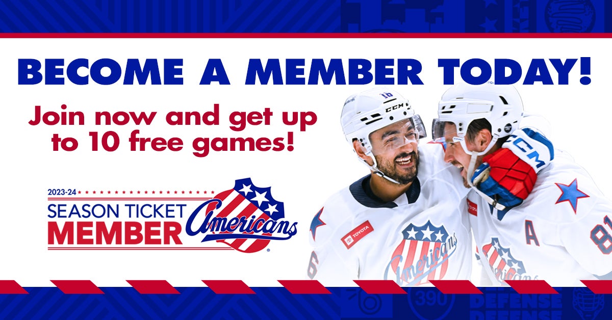 Season Ticket Members Rochester Americans