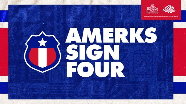 AMERKS SIGN FOUR TO AHL CONTRACTS