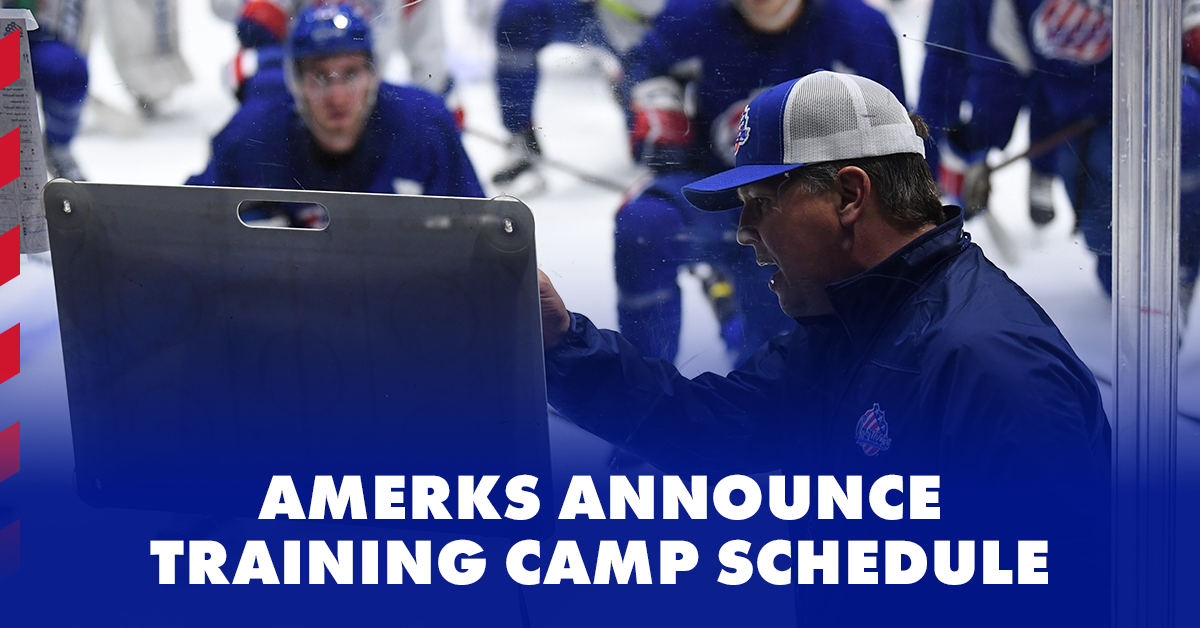 AMERKS ANNOUNCE 2022 TRAINING CAMP SCHEDULE | Rochester Americans