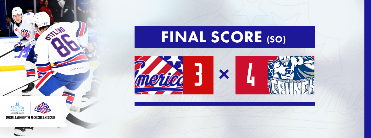 AMERKS COME UP SHORT IN SHOOTOUT FOR SECOND STRAIGHT NIGHT