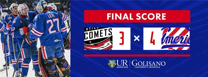 AMERKS RALLY FOR 4-3 WIN OVER COMETS