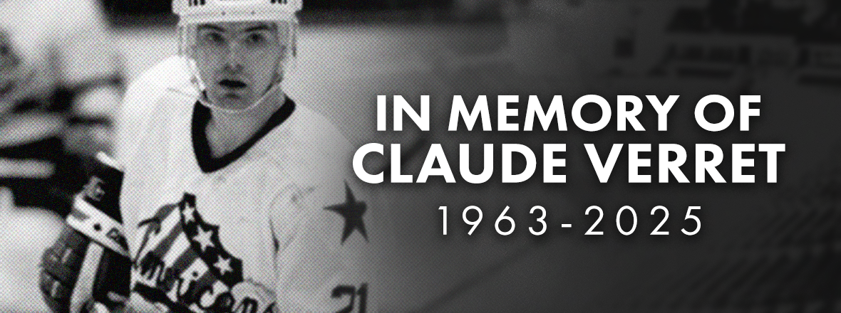 AMERKS MOURN THE LOSS OF CLAUDE VERRET