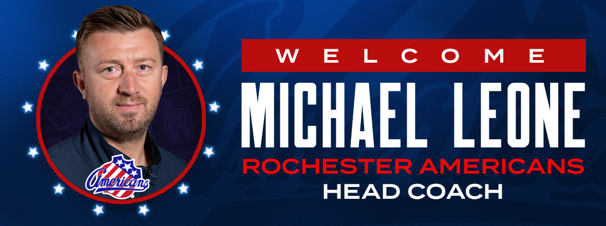 LEONE NAMED HEAD COACH OF THE ROCHESTER AMERICANS