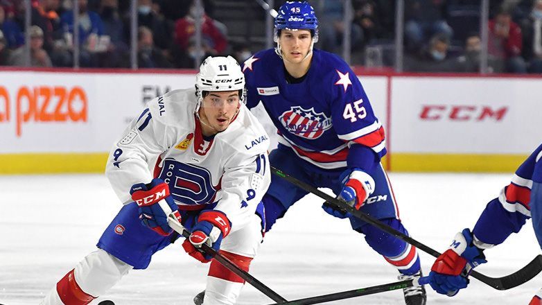 AMERKS OUTLAST ROCKET FOR 4-3 WIN IN GAME ONE OF WEEKEND SET